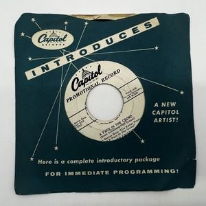 Vtg Andy Griffith A Face in the Crowd Mama Guitar Promotional Record 45rpm RARE